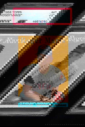 1958 Topps Roger Maris PSA 3