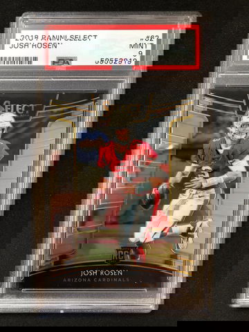 2018 Panini Select - Josh Rosen - Concourse Level Rookie Base PSA 9 Mint