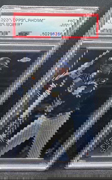 2020 Topps Chrome #60 Luis Robert Rookie PSA 9 Mint