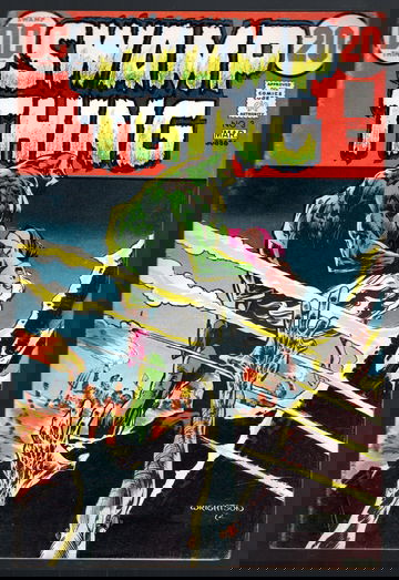 1972 DC Comic Book Swamp Thing #3 Bernie Wrightson VF Spine Patchwork Scuff Beauty! 