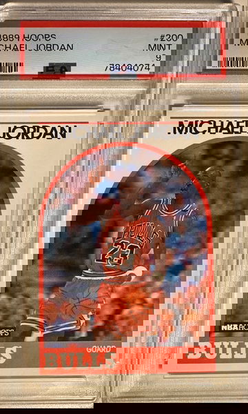 1989 Hoops Michael Jordan PSA 9