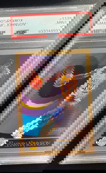 1990 Skybox #138 Magic Johnson PSA 9