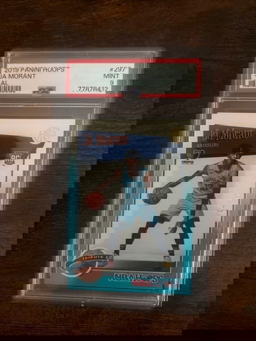 2019 Panini Hoops Ja Morant RC Teal /49