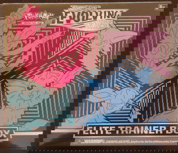 Pokemon Evolving Skies Elite Trainer Box.  Sword and Shield