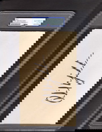 Phil Mickelson Signed Autographed Cut PSA DNA COA Golf Legend