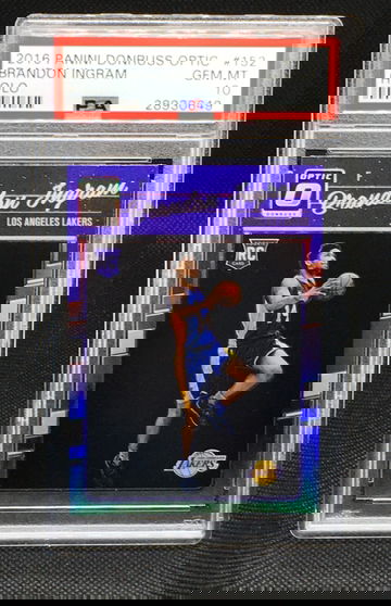 Brandon Ingram Optic Holo Rookie PSA 10