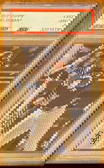 2020 Topps Luis Robert #392 Mint PSA 9 Chicago White Sox