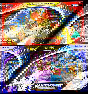 Kanto Power Collection Box Lot of 2