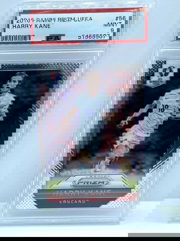 ✅ Harry Kane 2016 Panini Prizm Euro UEFA PSA 9 MINT England #56 ✅