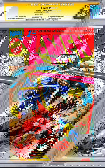 X-MEN #1 CGC-SS 9.4 *SIGNED BY X-MEN CREATOR STAN LEE* JIM LEE COVER & ART 1991