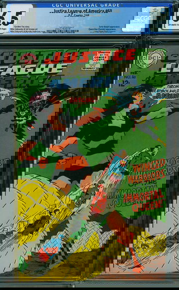 JUSTICE LEAGUE OF AMERICA #60, CGC 6.5 FN+