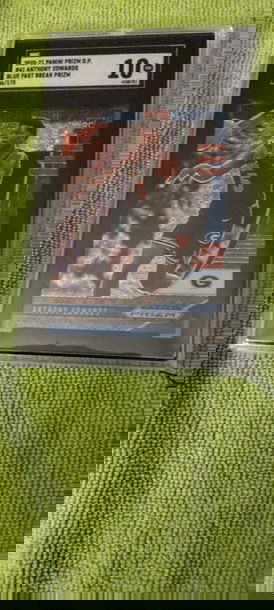 2021 prizm dp Anthony Edwards blue fast break SGC 10  86/175 