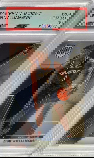 2019 Panini Mosaic Zion Williamson PSA 10 Gem Mint