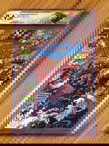 AMAZING SPIDER-MAN #331 CGC SS 9.6 WP 1990 Signature Series signed Erik Larsen