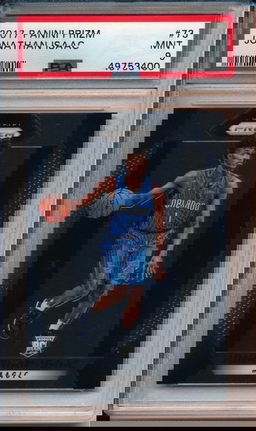 2017 Panini Prizm Jonathan Isaac PSA 9 Mint