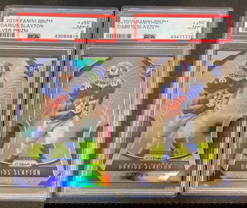 Darius Slayton PSA 9 Lot Silver and Base
