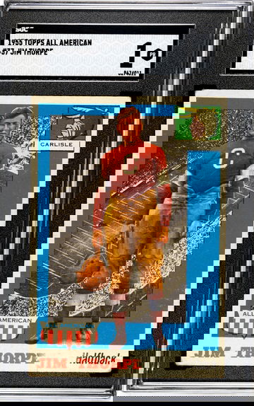 1955 Topps All American #37 Jim Thorpe