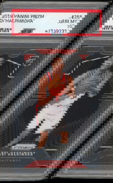 2019 Panini Prizm Rui Hachimura PSA 10