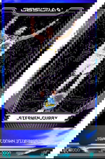 Panini Dunk Obsidian Steph Curry /1000