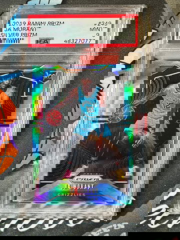 2019 Panini Prizm Silver Ja Morant PSA 9