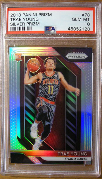 Trae Young 2018 Prizm Silver Prizm #78 PSA 10
