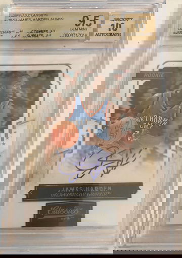 2009-10 Classics James Harden auto/499
