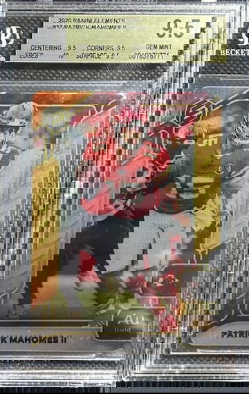 2020 Panini Elements Patrick Mahomes II #/79 Chiefs BGS 9.5+ TRUE GEM MINT