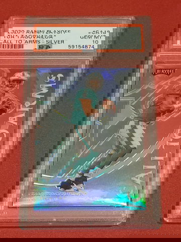 2020 Playoff Silver Call To Arms Miami Dolphins Tua Tagovailoa Rookie 