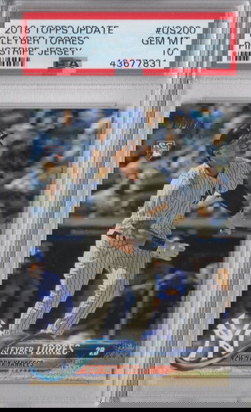 2018 Topps Update Gleyber Torres PSA 10