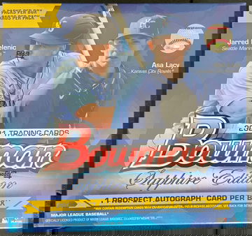 2021 Bowman Sapphire Edition Hobby Box