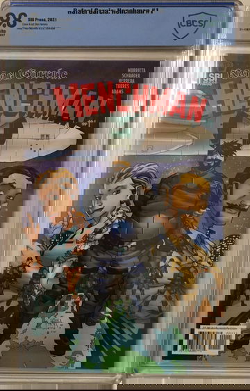 RAFAEL GARCIA: HENCHMAN # 1  SBI PRESS 2021  CBCS 9.8 WHITE (CGC)  COOL BOOK!!