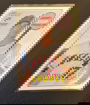 2018 Topps Heritage - #600 Shohei Ohtani (RC)