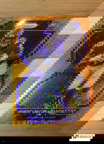 Ihmir Smith-Marsette ROOKIE Prizm Orange Lazer 2021 Panini Prizm #372 Vikings RC