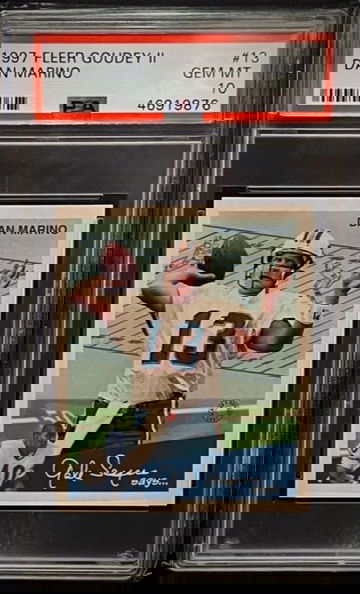 1997 Fleer Goudey II Dan Marino #13 PSA 10