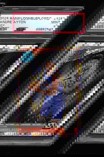 2018 DONRUSS OPTIC DeANDRE AYTON SHOCK PSA 9