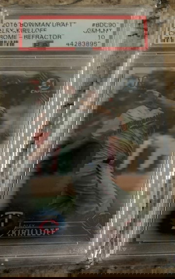 2016 bowman draft Alex kirilloff refractor psa 10 