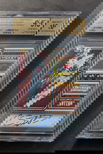 2018 Playoff Contenders Draft Auto /15 Courtland Sutton BGS 9.5/10