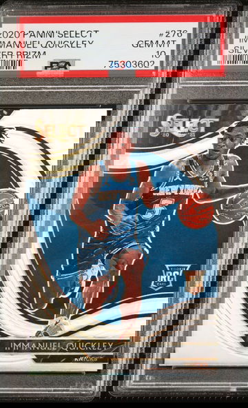 2020 Select Courtside Silver Immanuel Quickley PSA 10 #276