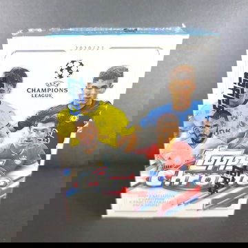 2020-21 TOPPS CHROME SOCCER UEFA CHAMPIONS LEAGUE Blaster Box NEW FACTORY SEALED