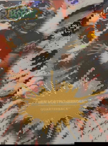 2025 WILD CARD SPLAT FOOTBALL BEN ROETHLISBERGER /18