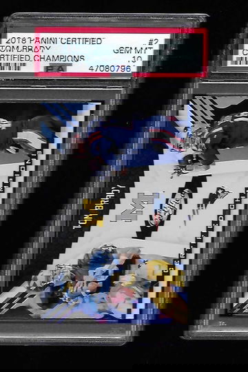 2018 CERTIFIED TOM BRADY CERTIFIED CHAMPIONS