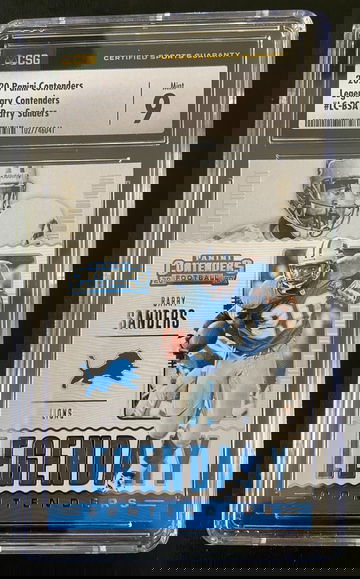 2020 Panini Contenders Barry Sanders Legendary 