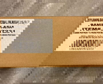 2019-2020 PANINI BASKETBALL MOSAIC TMALL CASE (12 boxes)