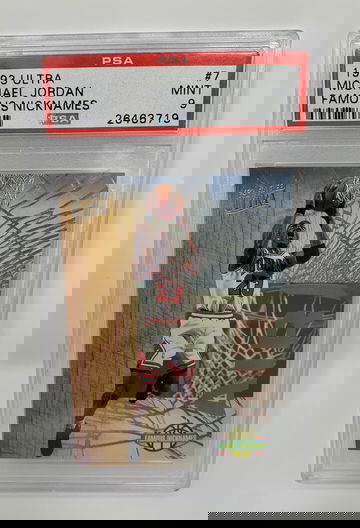 1993 Fleer Ultra Michael Jordan Famous Nicknames PSA 9