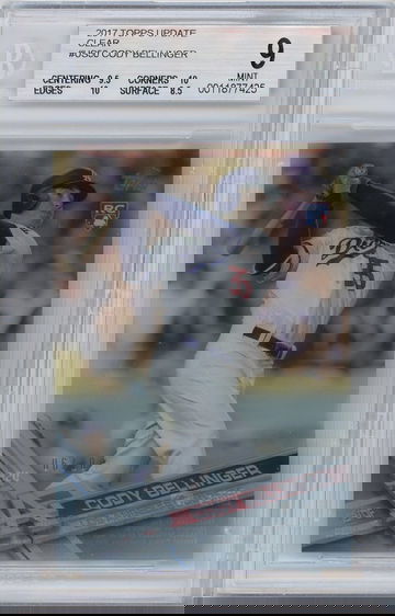 Cody Bellinger Topps Update Clear #/10