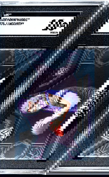 2024 Panini Mosaic #275 Jj Mccarthy SGC 10