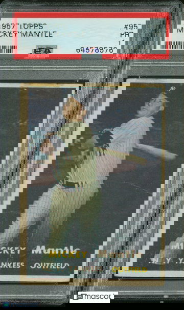 1957 Topps Mickey Mantle #95 PSA 1 PR