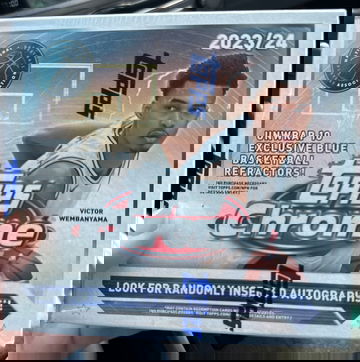 2023-24 TOPPS CHROME MONSTER MEGA BOX VICTOR AUTO???