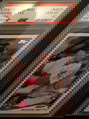 2014 topps update Mookie Betts rookie