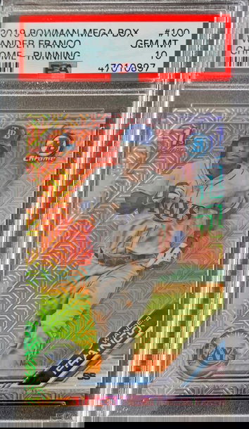 2019 Bowman Mega Box Wander Franco PSA 10